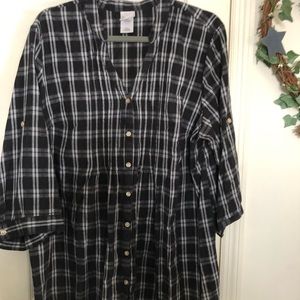 Just my size 3 x top. Black/ White